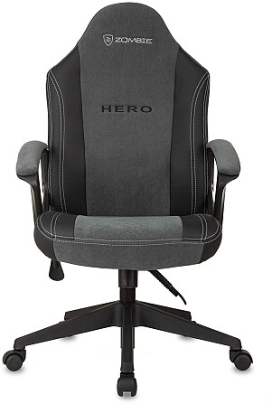 Игровое кресло Zombie HERO, черный, серый Нур-Султан - изображение 2