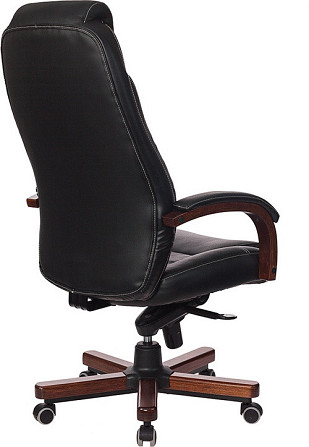Офисное кресло Бюрократ T-9923WALNUT BLACK, черный Нур-Султан - изображение 4