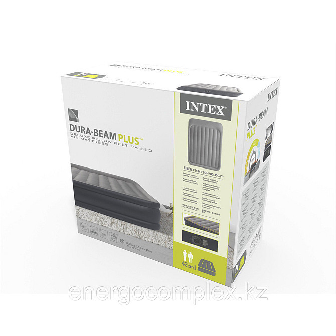 Матрас надувной Intex 64136ND Алматы - изображение 3