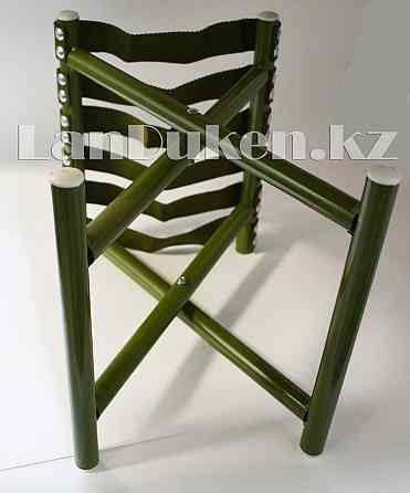 Раскладной стул для пикников и рыбалок зеленый Алматы