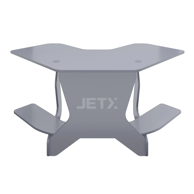 Игровой компьютерный стол VMMGAME JETX, серый Алматы - изображение 1