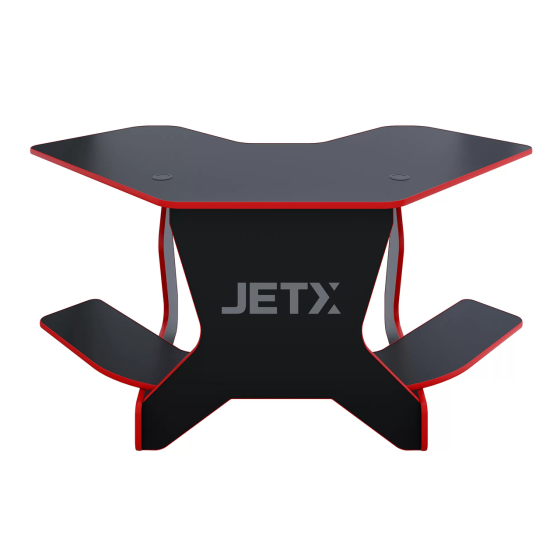 Игровой компьютерный стол VMMGAME JETX, черно-красный Алматы