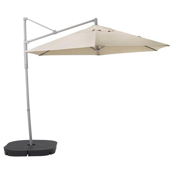 Зонт от солнца с опорой ОКСНЭ/ЛИНДЭЙА бежевый 300 см IKEA, ИКЕА Нур-Султан - изображение 1