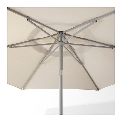 Зонт от солнца КУГГЁ / ЛИНДЭЙА бежевый диаметр 300 см IKEA, ИКЕА Нур-Султан - изображение 3