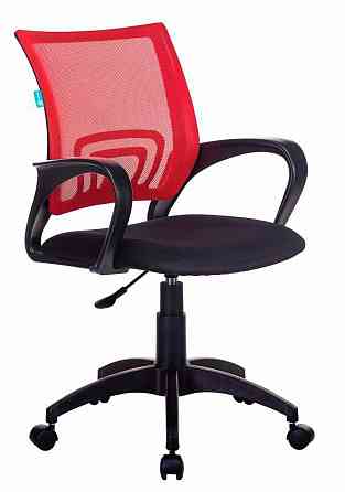 Компьютерное кресло Standard красный, сиденье черный Алматы
