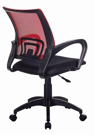 Компьютерное кресло Standard красный, сиденье черный Алматы - изображение 4
