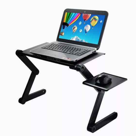 Стол для ноутбука с охлаждением с подставкой для мышки Laptop table T8 Алматы