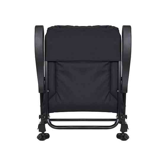 Кресло раскладное с откидной спинкой "Husky" BG120, р. 56*46*40/104см., цвет: хаки/черное Алматы