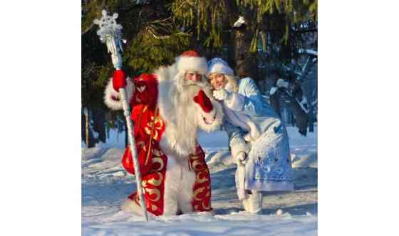 Шоу программа-поздравление от деда Мороза и Снегурочки в костюмах Тараз