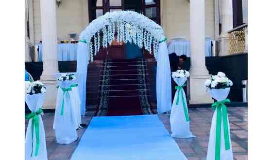 Выездная регистрация брака церемония торжество загс арка свадьба     
      Алматы Алматы
