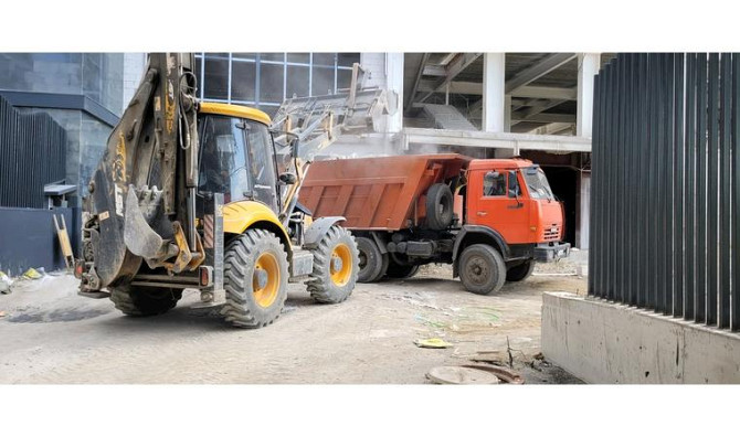 Removal of construction waste. Household KAMAZ 15 tone... And also snow removal. Almaty - photo 1